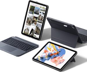 ESR for iPad Air 13 Inch Case Keyboard M4/M3/M2, Multi-Angle Stand, Dark Gray